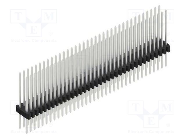 Connector: pin strips; pin header; male; PIN: 72; 1.27mm; THT; 2x36