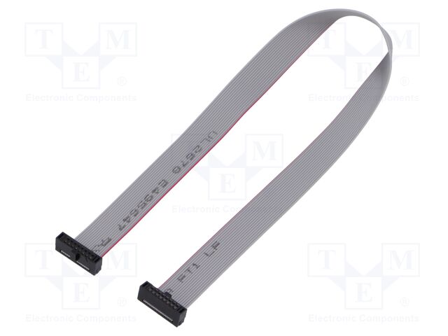 Ribbon cable with IDC connectors; Tape ph: 0.64mm; 254mm