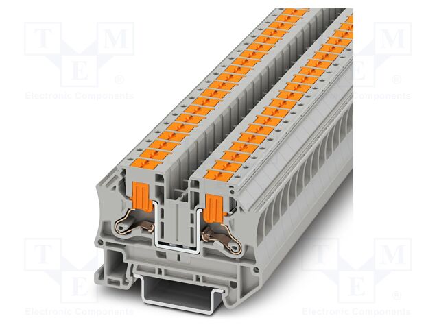 Splice terminal: rail; PTV; 41A; 1kV; push-in; L: 42.2mm; 0.5÷10mm2