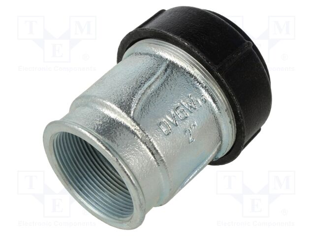 Splice terminal: clamping; 10bar; cast iron; QUICK