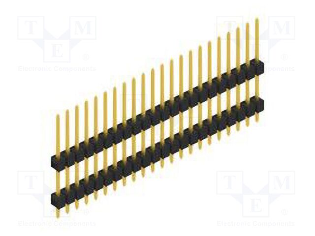 Connector: pin strips; pin header; male; PIN: 22; 2.54mm; THT; 1x22