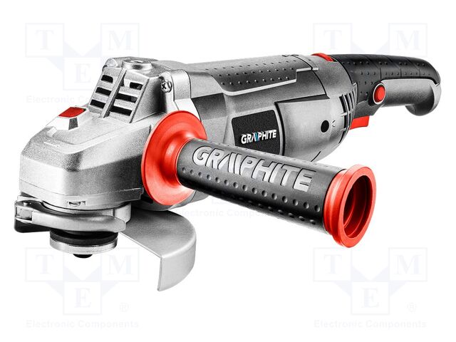 Angle grinder; electric; 1.2kW; 230VAC; 3÷11krpm; 125mm