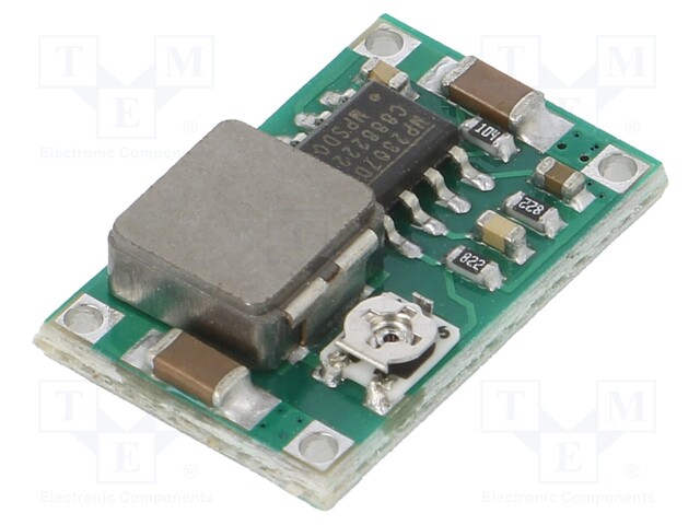 Converter: step down; Uout: 1÷17V; Uin: 4.75÷23V; 3A; 80÷96%