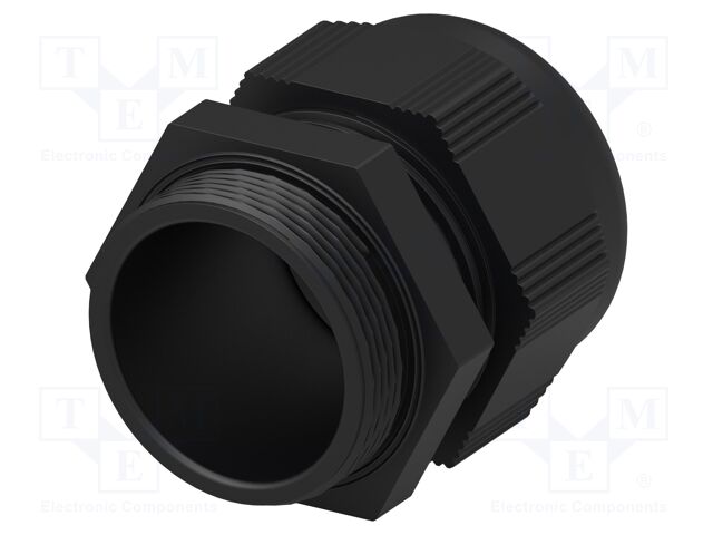 Cable gland; without nut; M40; 1.5; IP68; Mat: polyamide; black