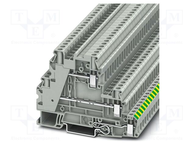 Splice terminal: rail; UT; PA; L: 60.1mm; terminals: 5; W: 6.2mm