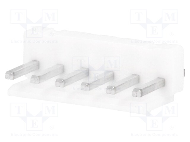 Socket; wire-board; male; NS39; 3.96mm; PIN: 6; THT; 250V; 7A; tinned