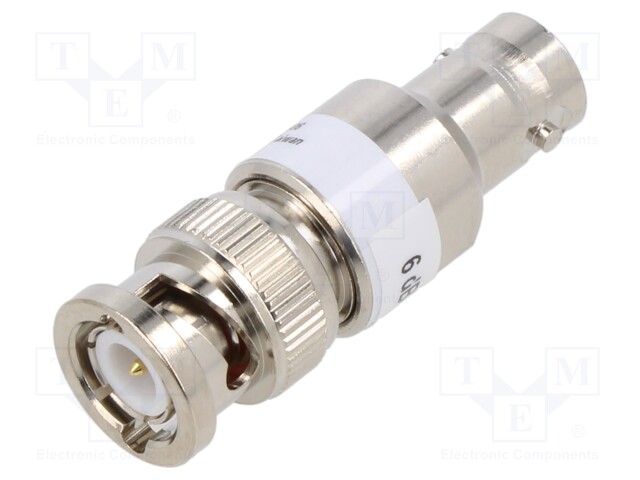 Attenuator; BNC socket,BNC plug; 50Ω; 6dB; 4GHz; 42.6mm