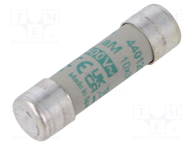 Fuse: fuse; aM; 20A; 400VAC; ceramic,cylindrical,industrial