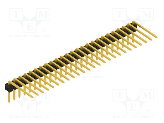 Connector: pin strips; pin header; male; PIN: 25; 2.54mm; THT; 1x25