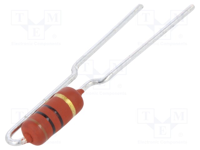 Resistor: power metal; THT; 10Ω; 2W; ±5%; Ø3.9x12mm; 250ppm/°C