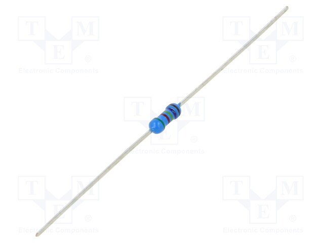 Resistor: metal film; THT; 17.4kΩ; 250mW; ±0.5%; 6.3x2.3mm; axial