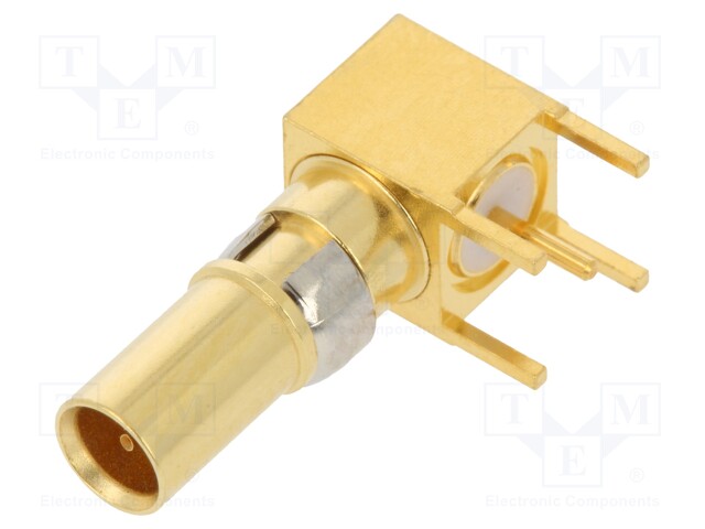 DIN-Signal coax f, pcb-solder, 75Ohm