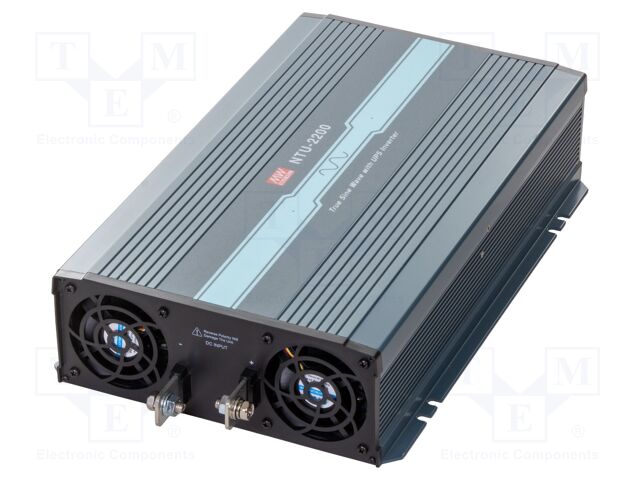 Converter: AC/DC; 2.2kW; Uout: 230VAC; 20÷33VDC; Out: EU,mains 230V