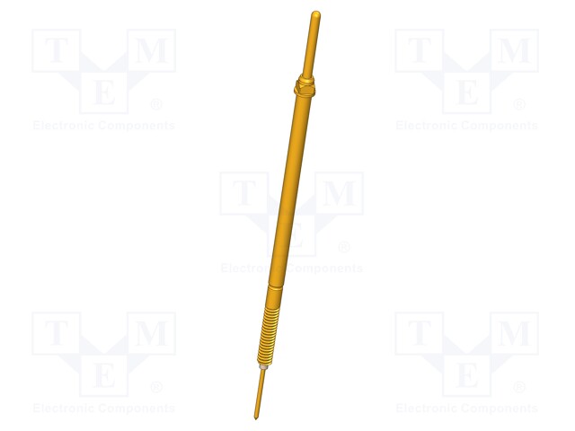 Test needle; Maksimum spring compression: 5mm; 3A; Contacts: CuBe