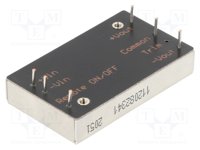 Converter: DC/DC; 60W; Uin: 9÷36V; Uout: 12VDC; Uout2: -12VDC; 39g