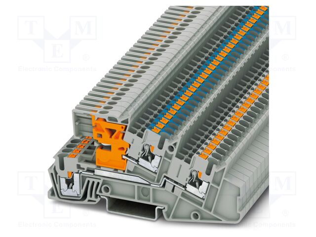 Splice terminal: rail; PA; terminals: 3; W: 5.2mm; H: 101mm