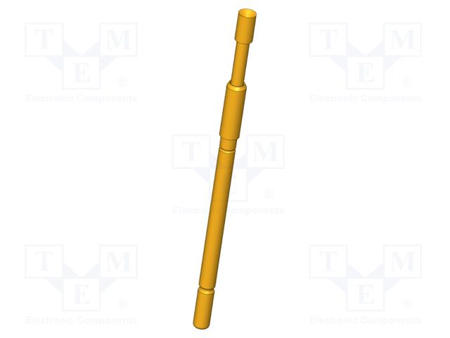 Test needle; Operational spring compression: 4mm; 8A; Ø: 1.8mm