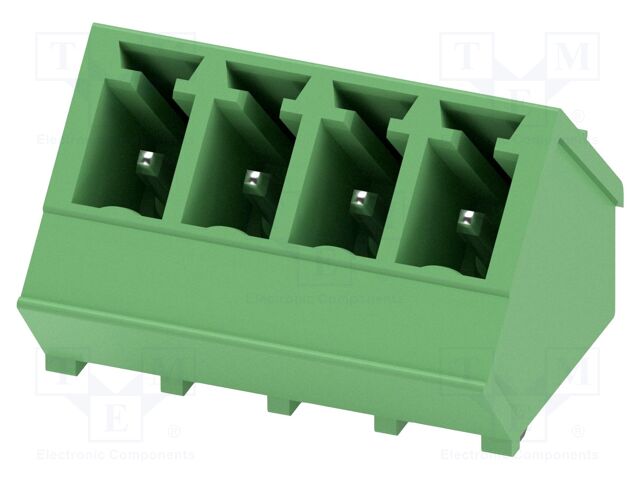 PCB headers, nominal cross section: 1.5 mm?, color: green, n