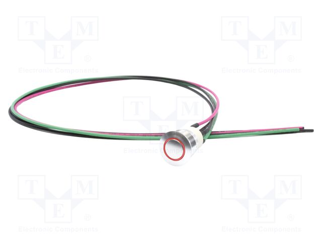 Switch: vandal resistant; Pos: 2; SPST-NO; 2A/36VDC; IP67; OFF-ON