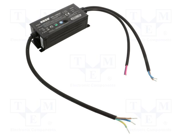 Power supply: switching; LED; 100W; 170÷240VDC; 320÷460mA; IP65