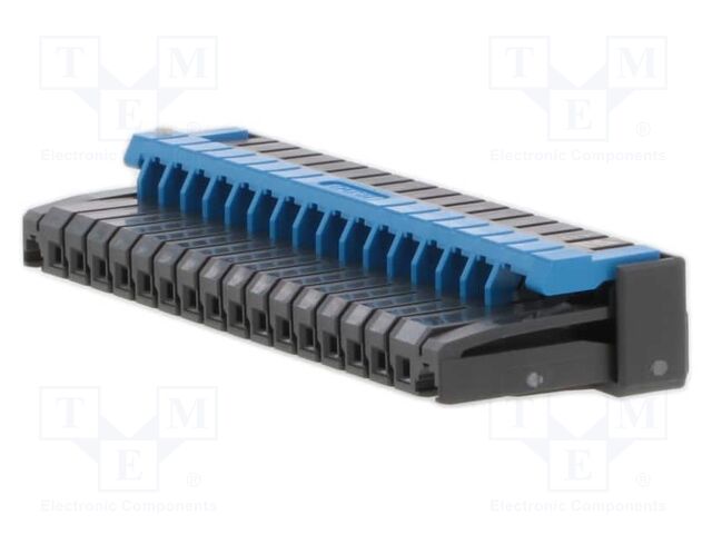Pluggable terminal block