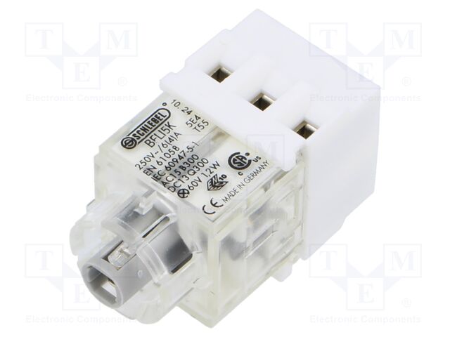 Contact block; IP20; Contacts: NO x2; 3mm; -30÷70°C