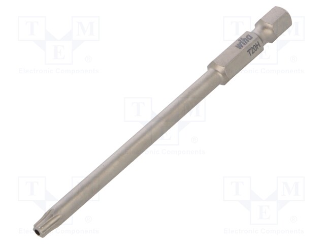 Screwdriver bit; Torx® with protection; T20H; Overall len: 90mm