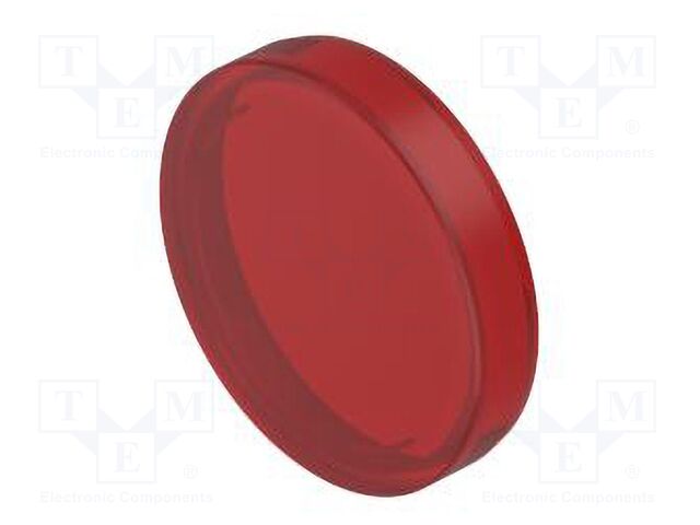 Lens, Round, Red, 04 Series