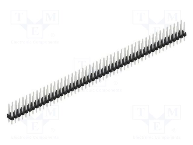 Connector: pin strips; pin header; male; PIN: 100; 2mm; THT; 2x50