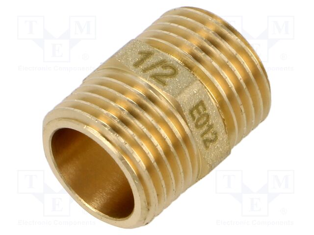 Male-male,hexagonal; max.6bar@<90°C,max.16bar@10°C÷30°C; BR