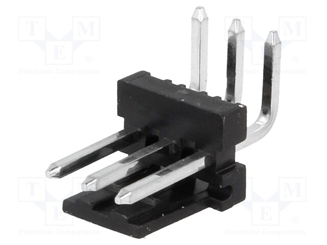 Socket; wire-board; male; PIN: 3; 3.96mm; THT; MAS-CON; tinned