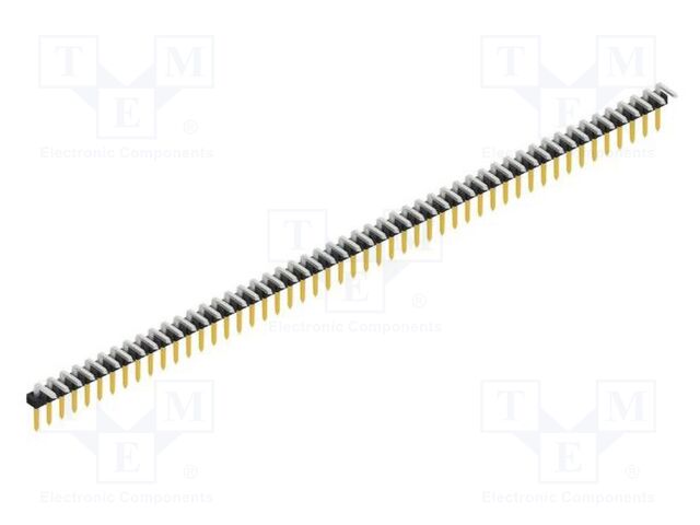 Connector: pin strips; pin header; male; PIN: 50; 2mm; THT; 1x50