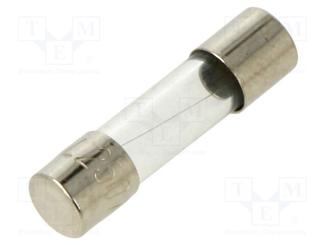 Fuse: fuse; glass; 500mA; 250VAC; quick blow; 5x20mm