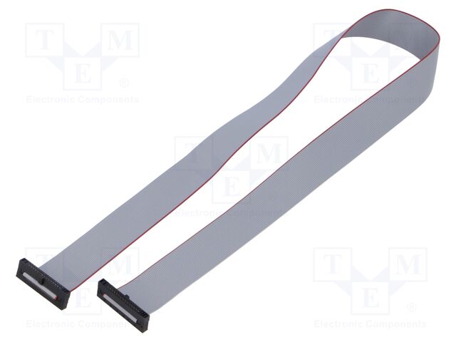 Ribbon cable with IDC connectors; Tape ph: 0.64mm; 508mm