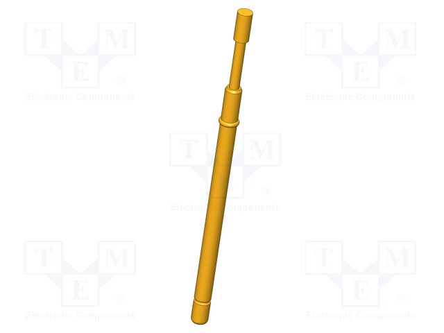 Test needle; Operational spring compression: 4mm; 8A; Ø: 1.5mm