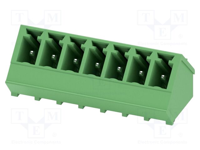 PCB headers, nominal cross section: 1.5 mm?, color: green, n