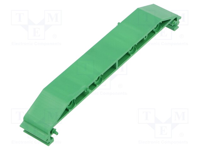 DIN rail mounting bracket; Series: M107; 107x16.5mm