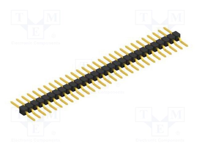 Connector: pin strips; pin header; male; PIN: 29; 2.54mm; SMT; 1x29