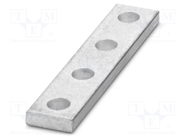 Bridge; L: 7mm; ways: 4; W: 68mm; H: 15mm; Body: silver