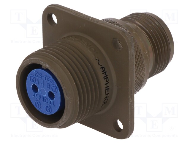 Connector: circular; Series: 97; socket,plug; female; PIN: 2; 13A