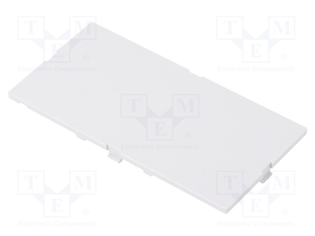 Front panel; without frame,with holder; 5M Modulbox One; grey