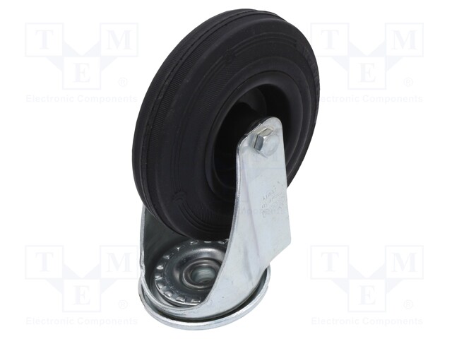 Transport wheel; Ø: 125mm; W: 37.5mm; H: 156mm; torsional; 86kg