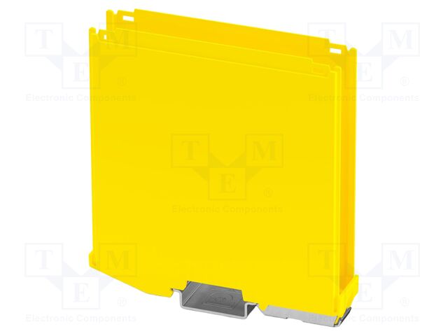 Enclosure base; with terminals; yellow; UL94V-0; ICS20; Y: 100mm