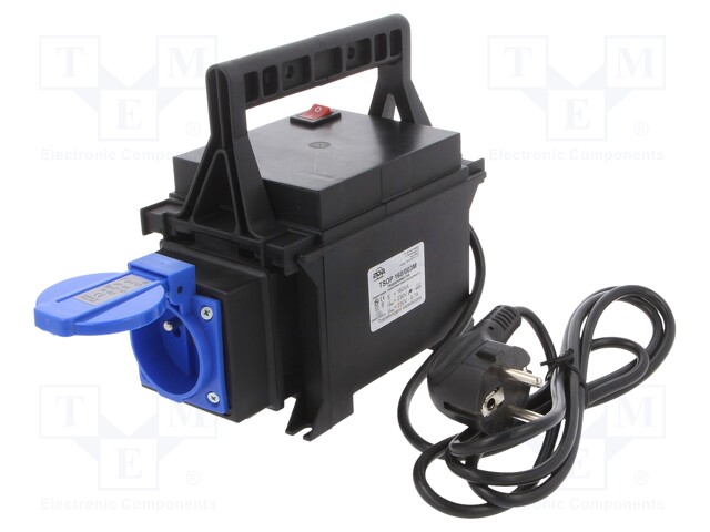 Transformer: safety; 230VAC; 230V; 0.69A; Thermal class: Ta40B
