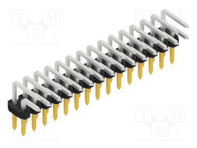 Connector: pin strips; pin header; male; PIN: 30; 2mm; THT; 2x15