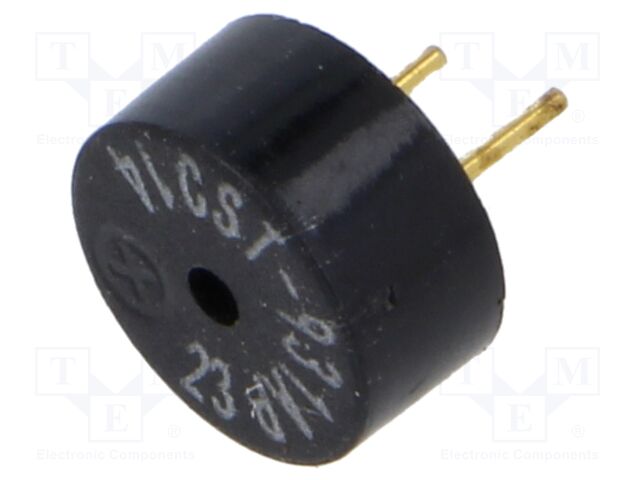 Sound transducer: electromagnetic signaller; THT; 2.73kHz; 80mA