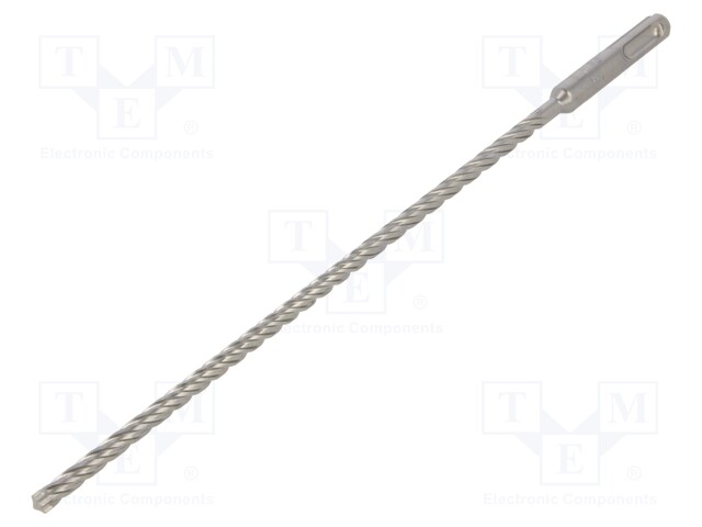 Drill bit; for concrete; Ø: 6mm; L: 265mm; Working part len: 200mm