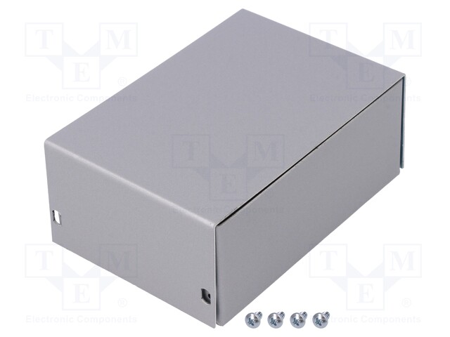 Enclosure: multipurpose; X: 72mm; Y: 103mm; Z: 43mm; AL BOX; grey