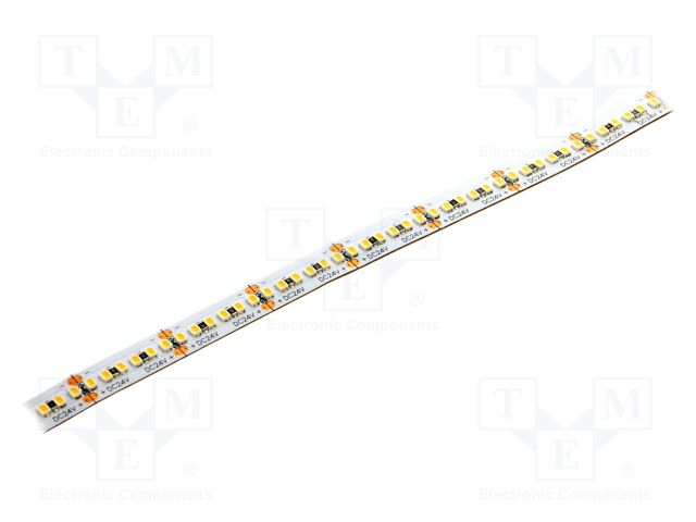 LED tape; white warm; 2216; LED/m: 300; 8mm; white PCB; IP20; 120°