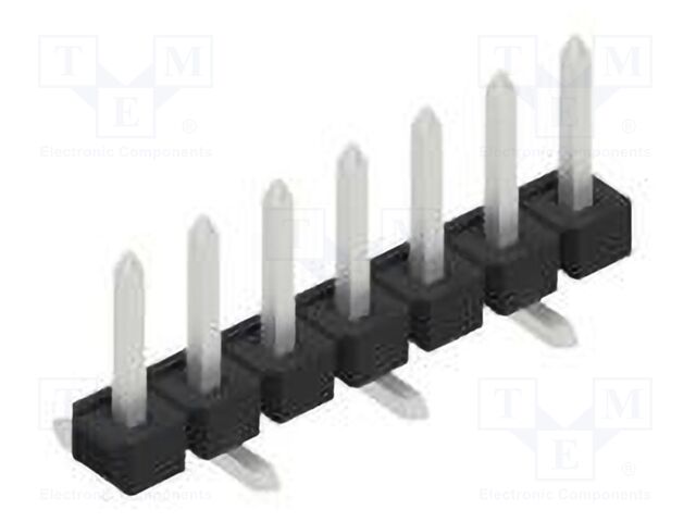 Connector: pin strips; pin header; male; PIN: 7; 2.54mm; SMT; 1x7